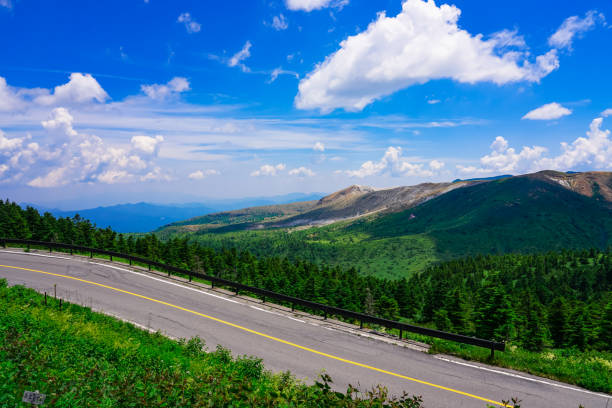 istock Summer Shiga Kogen (Kusatsu Town, Gunma Prefecture) using Shiga Kusatsu Road 1388563621