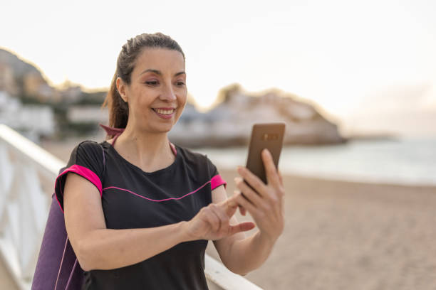 istock I love training by the sea, it relaxes me 1388571904