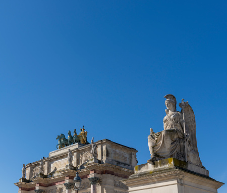 Monument of King Max (built 1826) in front of St. Stephen's Cathedral of Passau