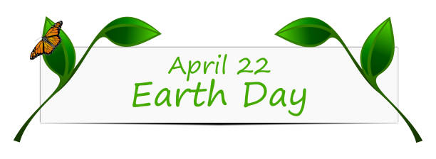 istock Earth Day on a sticky note - 22 April - illustration 1388577015