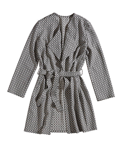 istock Fashionable trench coat isolated on white background 1388581286