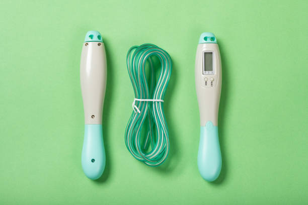 istock top view skipping rope with digital counters on green background 1388590959