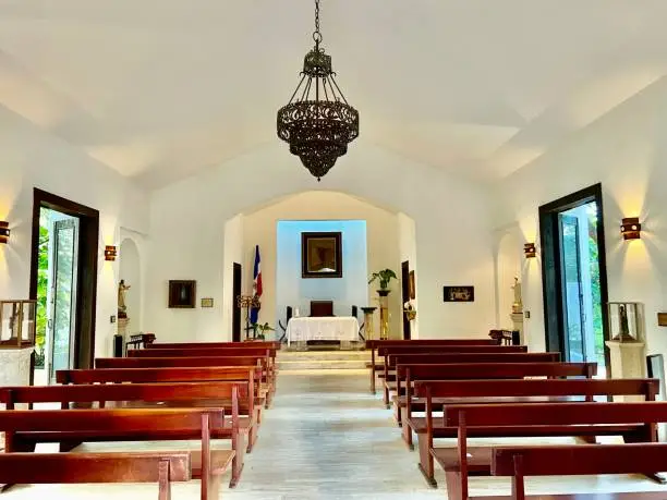 Town chapel church Juandolio Santodomingo