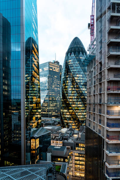 istock Modern Financial District Buildings In London, UK 1388604743