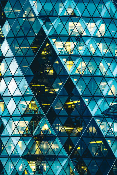 istock Gherkin building exterior abstract 1388604745