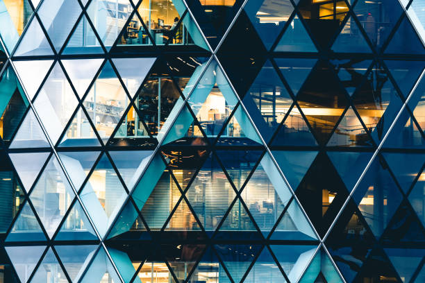 Gherkin building exterior abstract Gherkin building exterior abstract architecture stock pictures, royalty-free photos & images