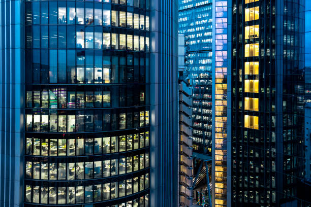 istock Modern Financial District Buildings In London, UK 1388604754