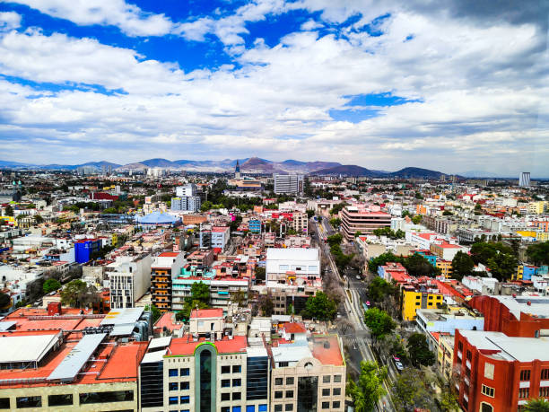 istock Amazing city view from the tower 1388605479