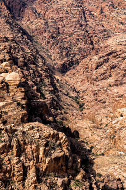 istock Awesome desert mountains landscape. Wadi Ghuweir, Jordan. 1388609067