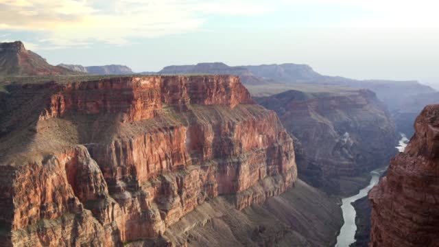 Panoramic view of the grand canyon of colorado