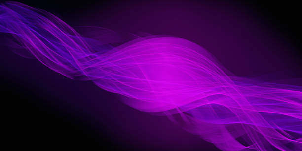 istock Abstract Wavy Glowing Lines Soft Royal Blue Colors Abstract Background 1388613072