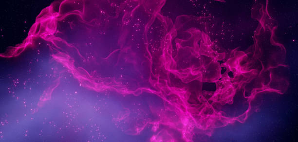 istock Abstract Fantasy Starfield Nebula multicolored Purple Abstract Background ,, 1388613150