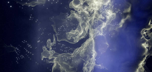 istock Creative Outerspace Universe Concept colorful Light Grey Banner Background Wallpaper ,, 1388613166