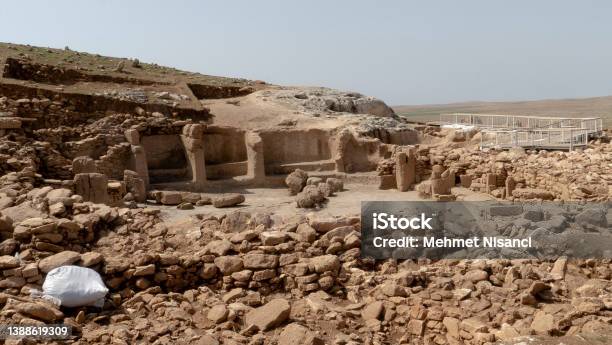 Karahan Tepe Sanliurfa Turkey Stock Photo - Download Image Now - Ancient, Ancient Civilization, Ancient History