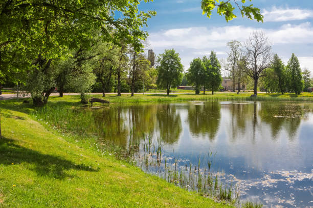 istock Village Kabile, latvia 1388619481