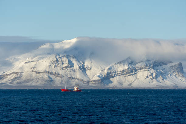 istock shipping in the arctic 1388626442