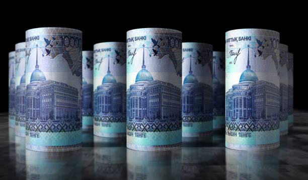 istock Kazakh Tenge money banknotes pack 3d illustration 1388635889