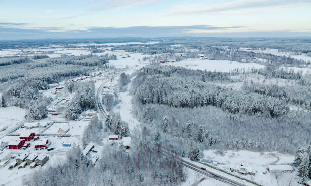 istock Winter landscape in Sweden 1388639437