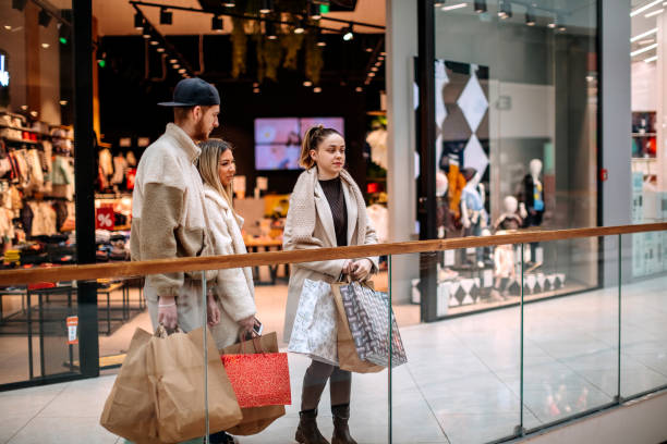 istock Friends spending time in Shopping Mall 1388640873