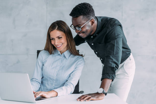 istock Business partners in meeting. 1388642140