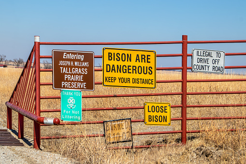 Rural Colorado sign for dirt road that seems to go nowhere in western USA of North America.