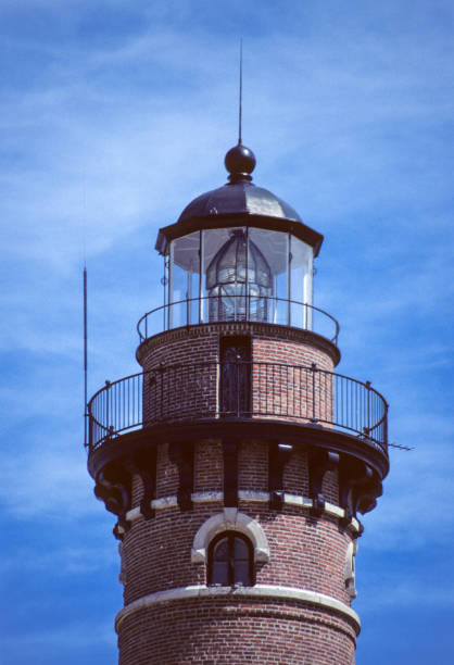 istock Silver Lake SP - Little Sable Lighthouse Close-up 2000 1388658048