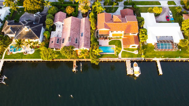 уэст-палм-бич эйр-бич флорида - house florida real estate mansion стоковые фото и изображения