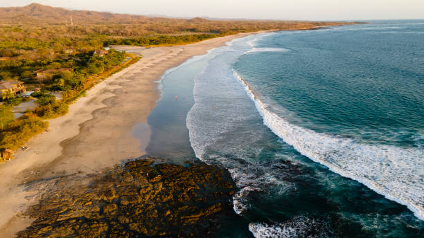 Avellanas Beach, Guanacaste, Costa Rica stock photo