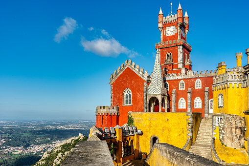 Pena Palace in Sintra, Portugal - World Heritage\