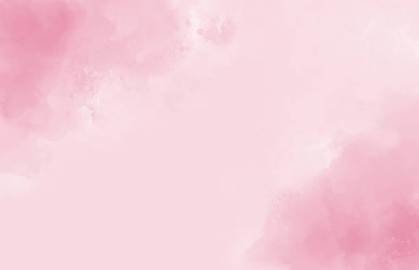 istock pink watercolor background abstract texture with color splash design 1388669724