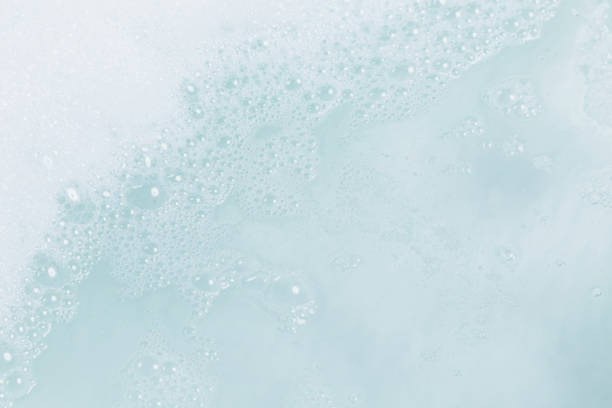 istock Texture of water. Soap foam bubbles in bathroom 1388672248