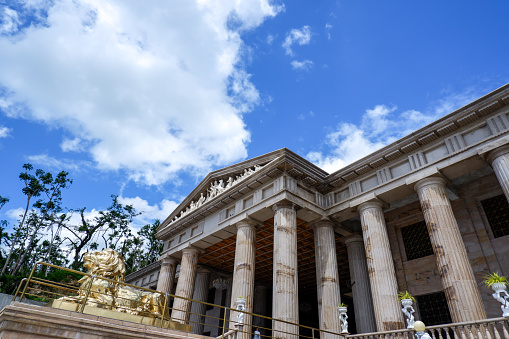 Temple of Leah on top of a hill in Busay, Cebu City, Philippines - March 26, 2022