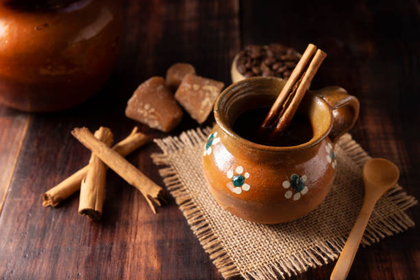 istock Mexican Coffee in a Clay jarrito 1388697439
