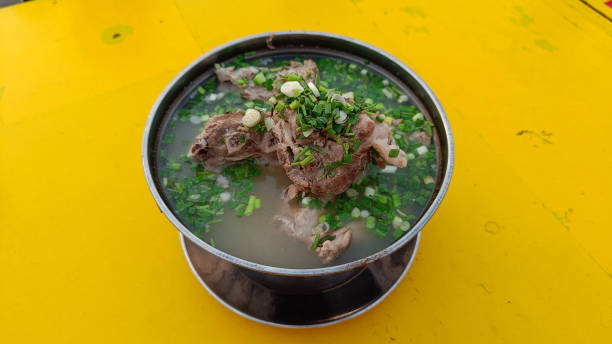 istock Thai food, spicy pork bone soup, 