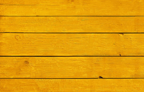 istock Yellow painted wooden planks background 1388708683