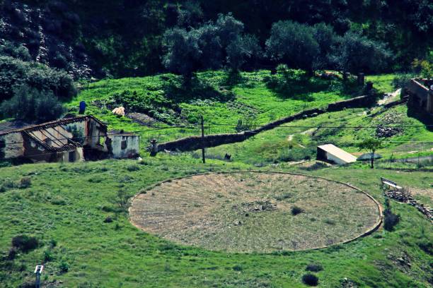 It was located on top of a windy hill in the town of Sanlúcar de Guadiana, Andalusia, Spain.