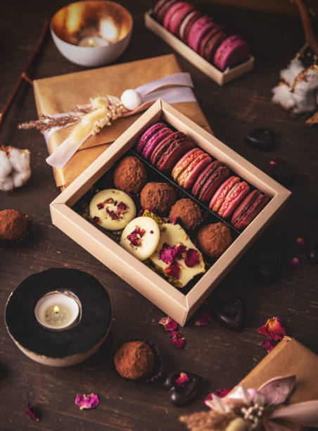 istock Still life of delicious dessert box 1388711043