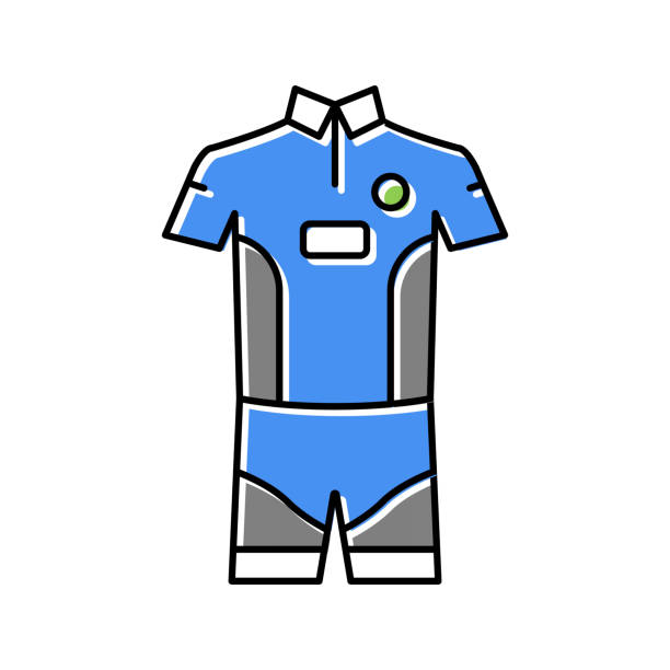 istock men tennis apparel color icon vector illustration 1388716956