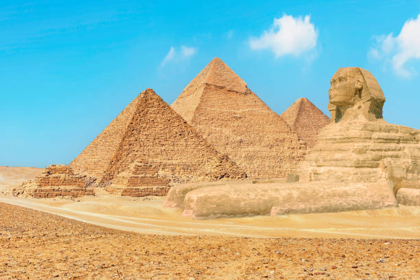 istock The Pyramids of Giza in Egypt 1388719717