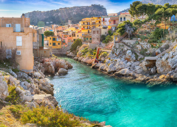 istock Superb sunny day over Sant'Elia village. 1388733483