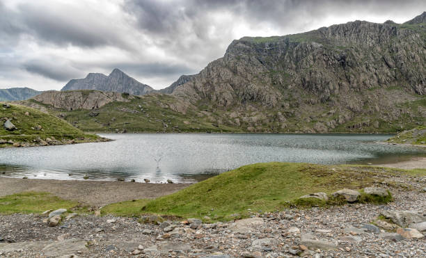 istock Snowdon Walk.  Glaslyn on the Miner's Track. 1388735764