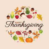 istock Thanksgiving day. Logo, text design. Typography for greeting cards and posters. Give thanks. 1388736926