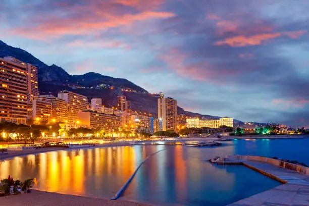 View of Monte Carlo, Monaco