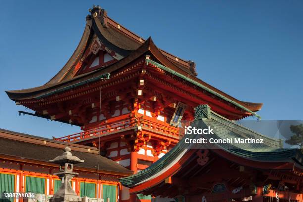 Word Inari Temple Inari Shrine Temples Roofs Stock Photo - Download Image Now - Ancient ...