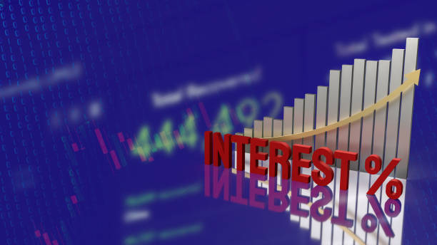 istock The red interest text and chart on business background 3d rendering 1388759124
