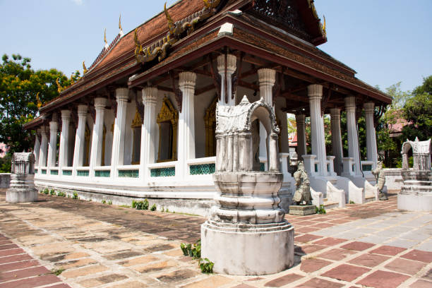 istock Wat Pho Bang O temple in Nonthaburi, Thailand 1388761858