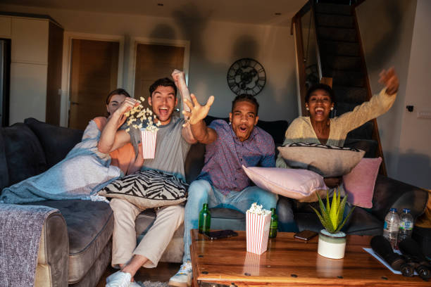 istock Home Movie Marathon! 1388769490