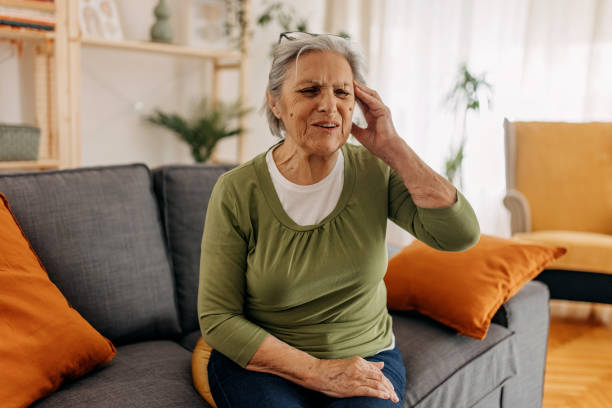 istock Older woman having a bad day 1388772314