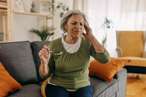 istock Older woman having a bad day 1388772355