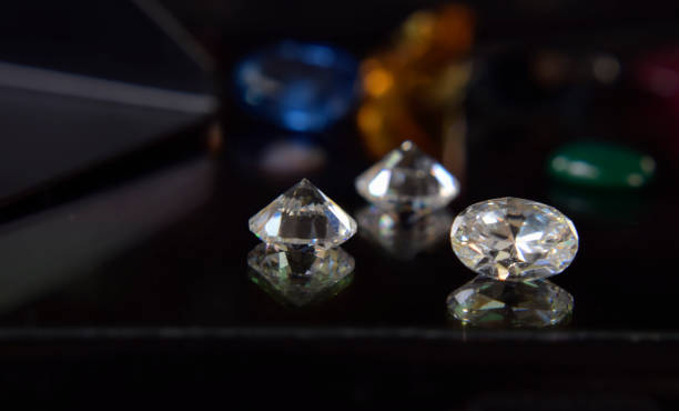istock Diamonds are valuable, expensive and rare. For making jewelry 1388772886